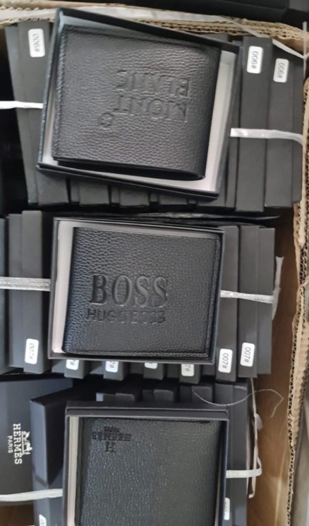 MONT BLANC & HUGO BOSS & HERMES Leather Wallets